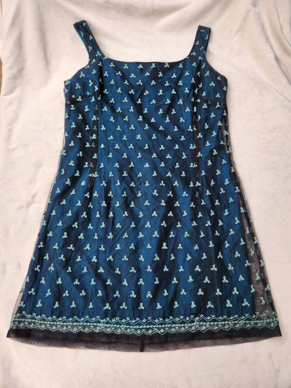Vintage 90s y2k Plus silk mini dress French Connection Dainty whimisgoth 14